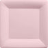 Pastel Pink NPC Square Paper Plates 23cm 20pk