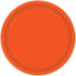 Pumpkin Orange NPC Round Paper Plates 17cm 20pk