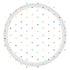 Rainbow Dots NPC Round Paper Plates 17cm 8pk