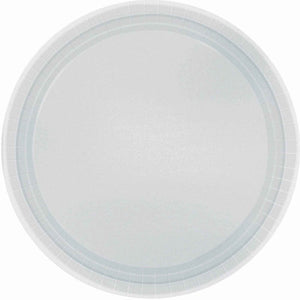 Tableware - Plates Silver Round NPC Lunch Paper Plates FSC 23cm 20pk