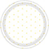Dots Round NPC Dessert Paper Plates 17cm 8pk