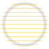 Sunshine Yellow Stripes NPC Round Paper Plates 23cm 8pk
