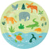 World Adventure Round NPC Paper Plates 18cm 8pk