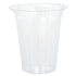 Clear Plastic Medium Flared Cylinder Each