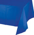 Cobalt Blue Plastic Tablecover 137cm x 274cm Each
