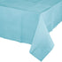 Pastel Blue Tissue & Plastic Back Tablecover 137cm x 274cm Each