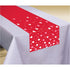 Hearts Fabric Table Runner 33cm x 1.82m Each