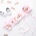 Twinkle Twinkle It's A Baby Girl Sash 75cm x 10cm Each