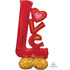 AirLoonz L-O-V-E Big Love Foil Balloon 74cm x 148cm Each
