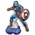 AirLoonz Marvel Avengers Captain America Foil Balloon Each