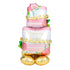 AirLoonz Wedding Wishes Cake Foil Balloon 71cm x 132cm Each