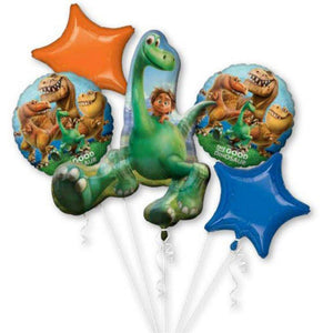 Amscan_OO Balloon - Airwalkers & Bouquets Good Dinosaur Balloon Bouquet 5pk