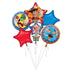 Toy Story 4 Bouquet Foil Balloon 5pk