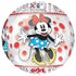 Minnie Mouse Orbz Clear Balloon 38cm x 40cm Each