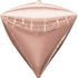 Rose Gold Diamondz Foil Balloon 38cm x 43cm Each
