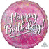 Happy Birthday Pink Fabulous Foil Balloon 45cm Each
