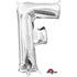 Letter F Silver Foil Balloon 40cm Each