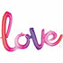 Love Phrases Foil Balloon 78cm x 53cm Each