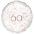 Rose Gold 60 Foil Balloon 45cm Each