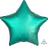 Satin Luxe Jade Star Foil Balloon 45cm Each