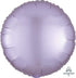 Satin Luxe Pastel Lilac Circle Foil Balloon 45cm Each