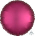 Satin Luxe Pomegranate Circle Foil Balloon 45cm Each