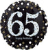 Sparkling Happy Birthday 65 Foil Balloon 45cm Each