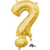 Symbol ? Gold Foil Balloon 40cm Each
