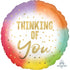 Thinking of You Ombre Foil Balloon 45cm Each
