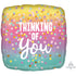 Thinking of You Pastel Dots Foil Balloon 45cm Each
