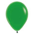 Crystal Green Latex Balloons 30cm 100pk