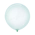 Crystal Pastel Green Latex Balloons 60cm 3pk