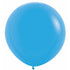 Fashion Blue Latex Balloons 60cm 3pk