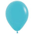 Fashion Caribbean Blue Latex Balloons 30cm 100pk