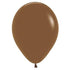 Fashion Coffee Brown Latex Balloons 30cm 100pk
