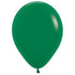 Fashion Forest Green Latex Balloons 30cm 100pk