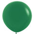 Fashion Forest Green Latex Balloons 60cm 3pk