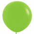 Fashion Lime Green Latex Balloons 60cm 3pk
