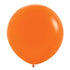 Fashion Orange Latex Balloons 90cm 2pk