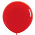 Fashion Red Latex Balloons 60cm 3pk