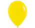 Fashion Yellow Latex Balloons 45cm 6pk