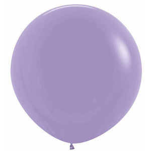Amscan_OO Balloon - Plain Latex Lavender Lime Green Latex Balloons 60cm 3pk