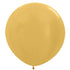 Metallic Gold Latex Balloons 90cm 2pk