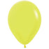 Neon Yellow  Latex Balloons 30cm 25pk