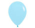 Pastel Matte Blue Latex Balloons 30cm 100pk