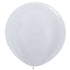 Satin Pearl Latex Balloons 60cm 3pk