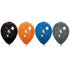 Outer Space Metallic Assorted Latex Balloons 30cm 12pk