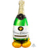 AirLoonz Bubbly Wine Bottle Foil Balloon 83cm x 139cm Each