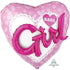 Baby Shower Celebrate Baby Girl Supershape Foil Balloon 91cm Each