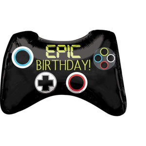 Amscan_OO Balloon - Supershapes, Numbers & Letters Epic Party Game Controller SuperShape Foil Balloon 71cm x 45cm Each